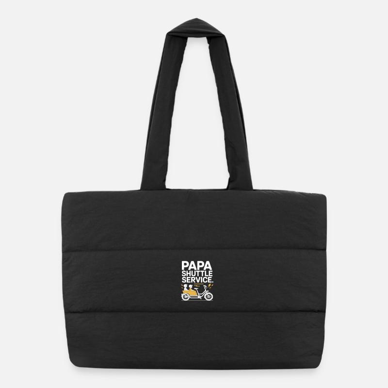 Papa Shuttle Service Vélo cargo Papa Sac shopping matelassé