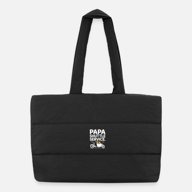 Papa Shuttle Service Vélo cargo Papa Sac shopping matelassé