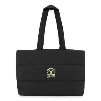 Anesthesiologist The Sleep Specialist Anesthesia - Puffer Shopping Bag - black - Front