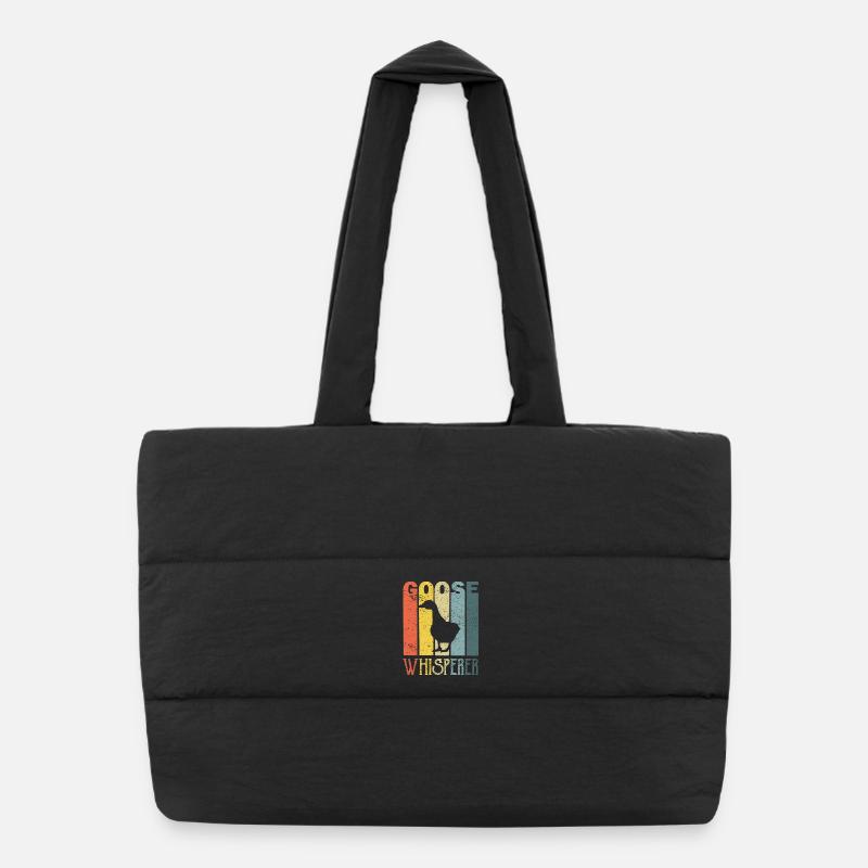 Gans Gänse Puffer-Einkaufstasche