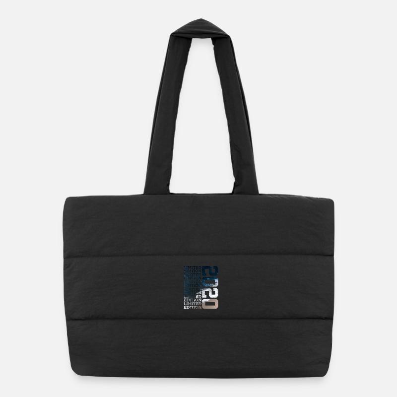 LIMITED EDITION 2020 6 YEARS 6TH BIRTHDAY Puffer Shopping Bag