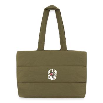 Cuban DNA Cuba Flag Hispanic - Puffer Shopping Bag - safari green - Front