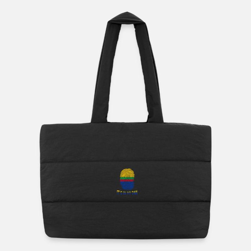 t shirt drapeau d’Appingedam c’est dans mon adn Sac shopping matelassé