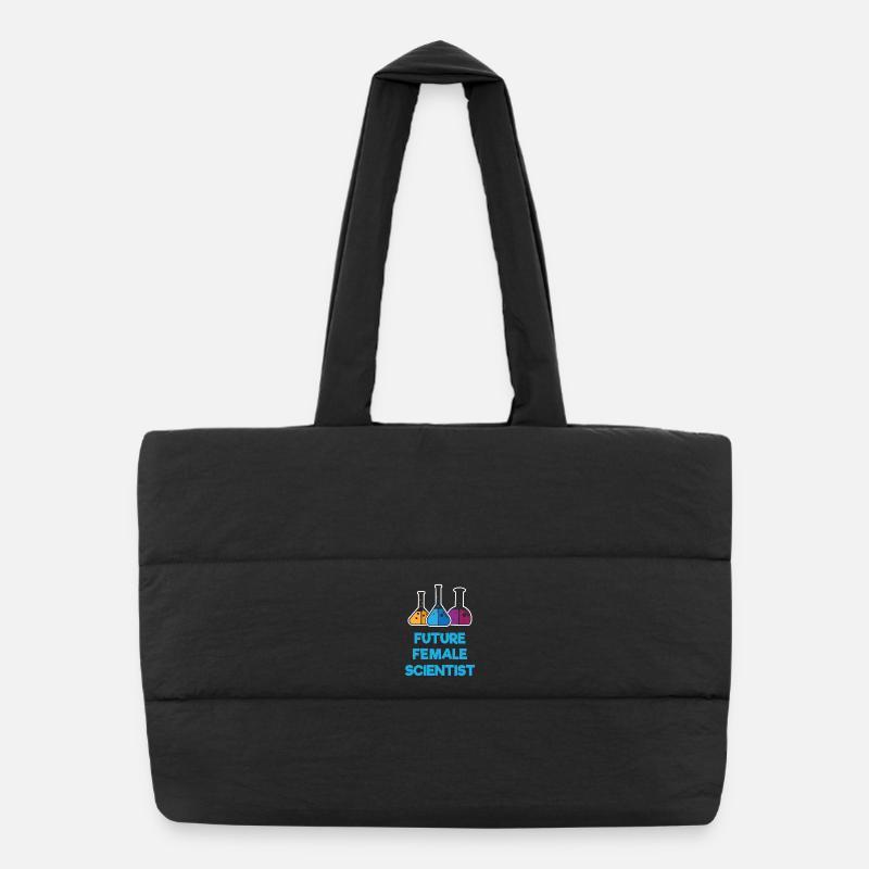 Futures femmes scientifiques Sac shopping matelassé