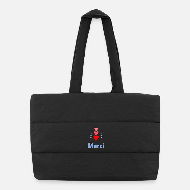 Sac shopping matelassé