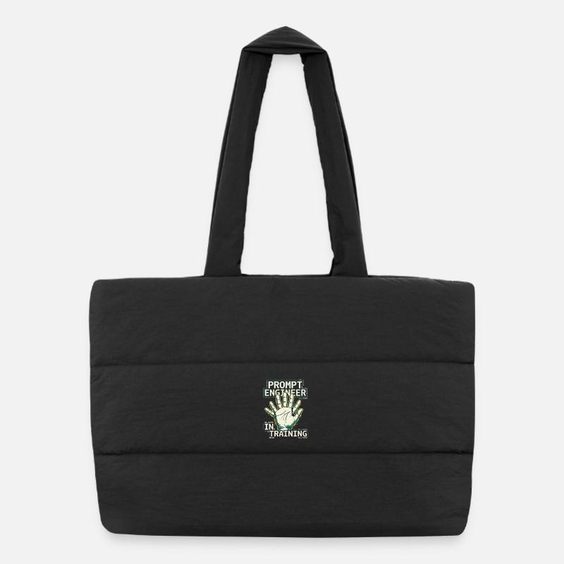 Ingénieur prompt en formation Sac shopping matelassé