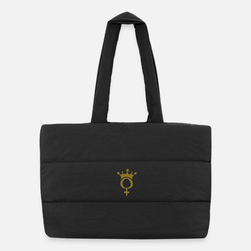 Girl power Puffer-Einkaufstasche