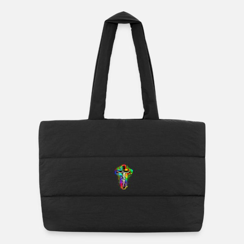 Croix de Jésus-Christ Sac shopping matelassé