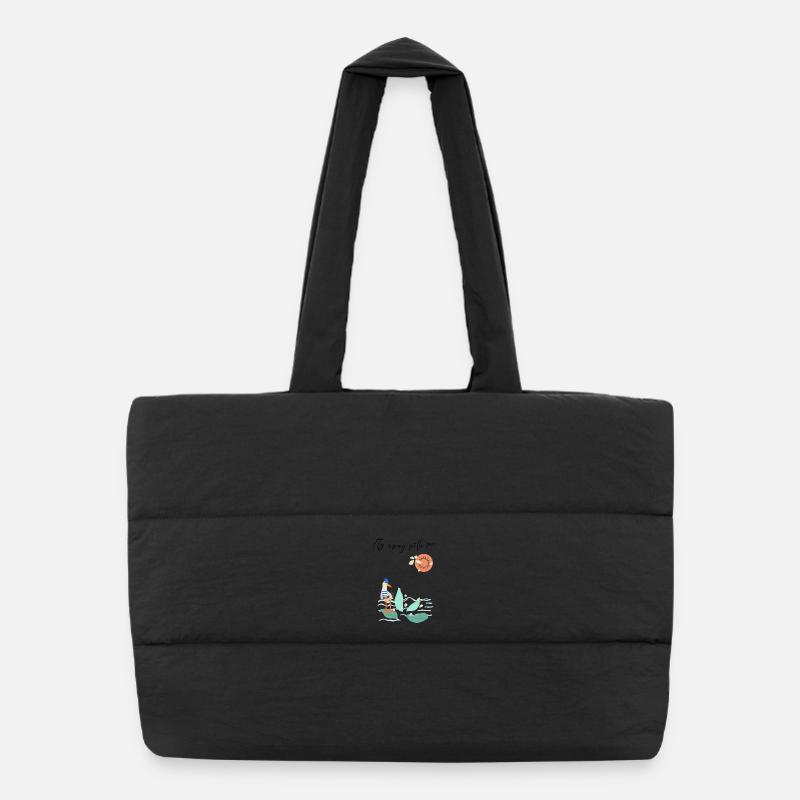 Sac shopping matelassé