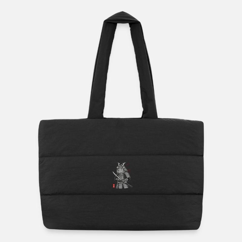 Otaku Cat Samouraï Sac shopping matelassé