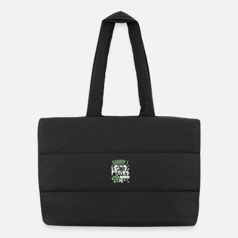 Garden allotment gardens Puffer Shopping Bag