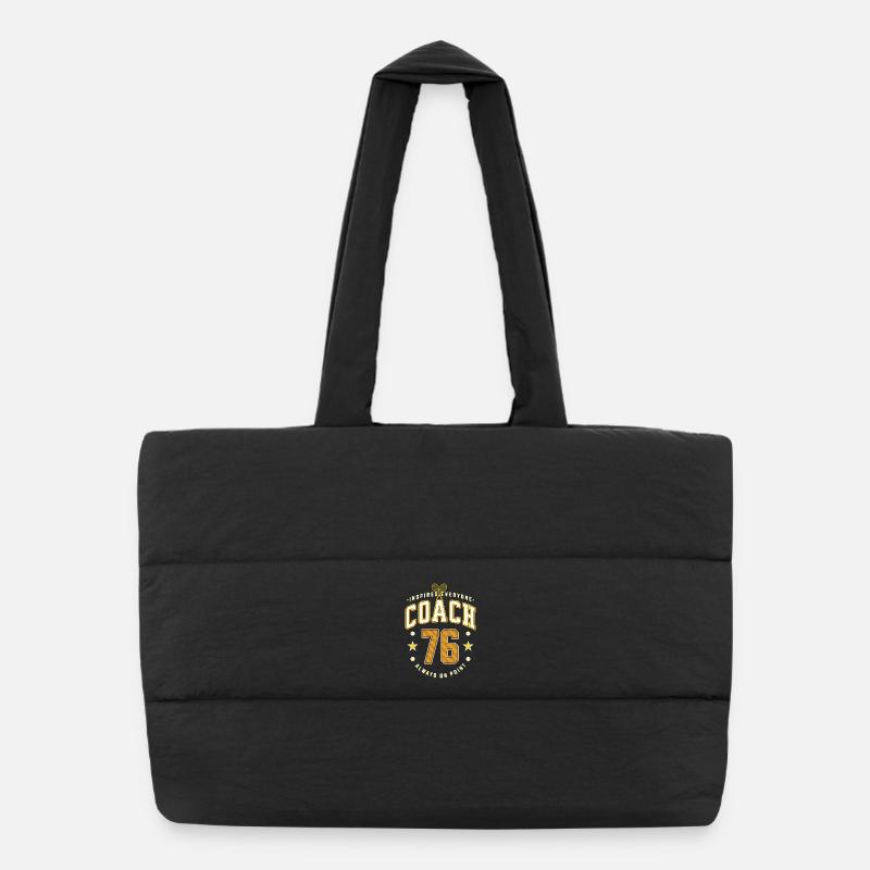 Tennis Coach Birthday 1976, Best Coach Mug Puffer Shopping Bag