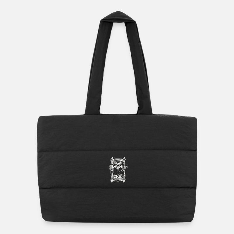 Memento Mori – N’oublie pas de vivre Sac shopping matelassé