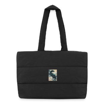 The Ancestral Shell: Xuangui – Stability - Puffer Shopping Bag - black - Front