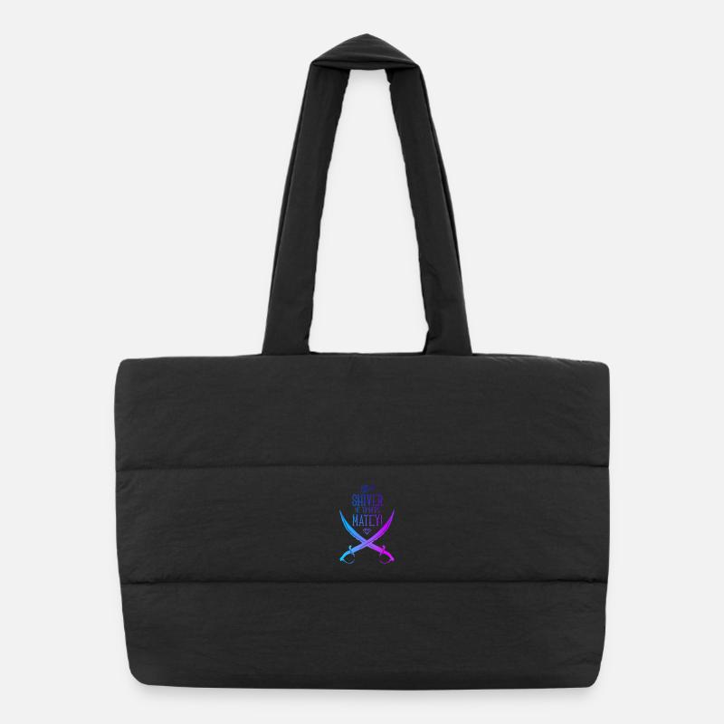 Sabre de pirate Sac shopping matelassé