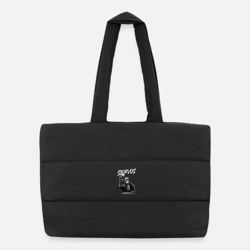 Grim Reaper à la bière Sac shopping matelassé