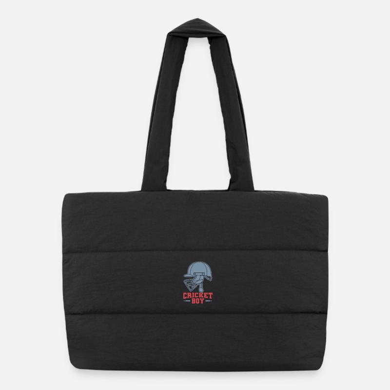 Cricket Boys Puffer Shopping Bag