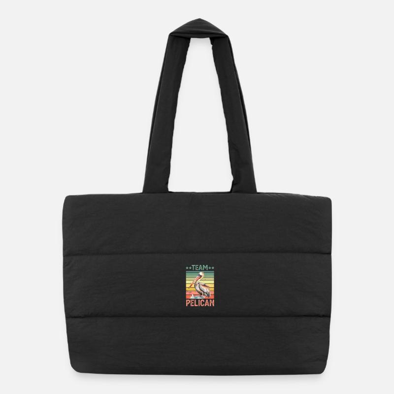 Pélican Sac shopping matelassé