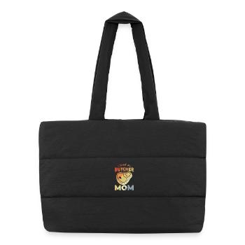 Butcher Mother - Puffer Shopping Bag - black - Front