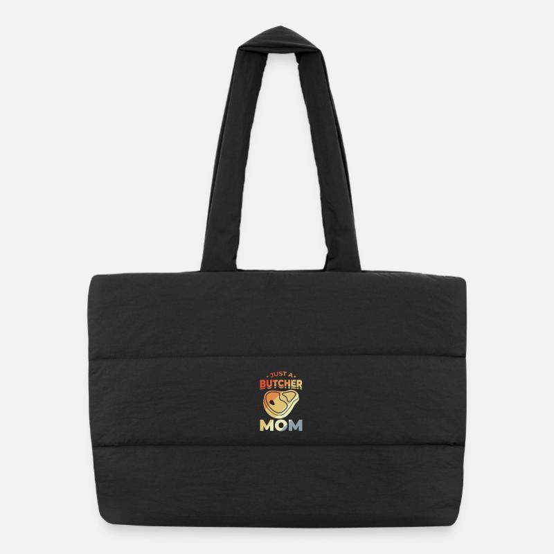 Butcher Mother Puffer Shopping Bag
