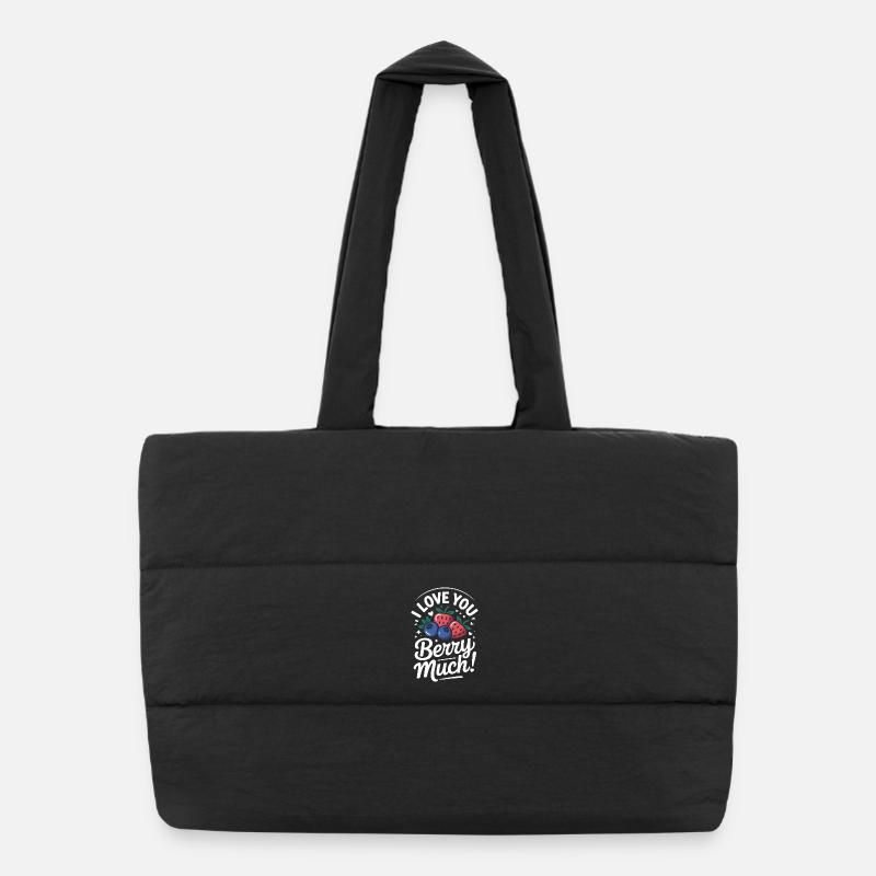 Je t’aime beaucoup, Berry Sac shopping matelassé