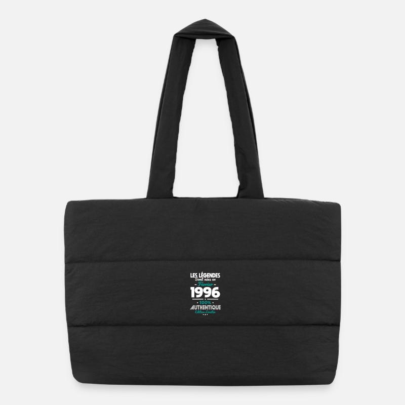 30th Anniversary - Legends born February 1996 Puffer Shopping Bag