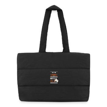 Best Motoball Trainer Motoball Trainer Training - Puffer Shopping Bag - black - Front