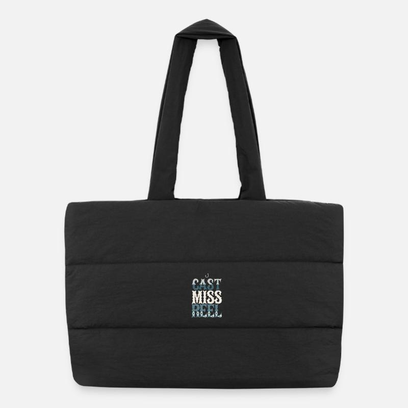 Cast Miss Reel - Pêche Sac shopping matelassé