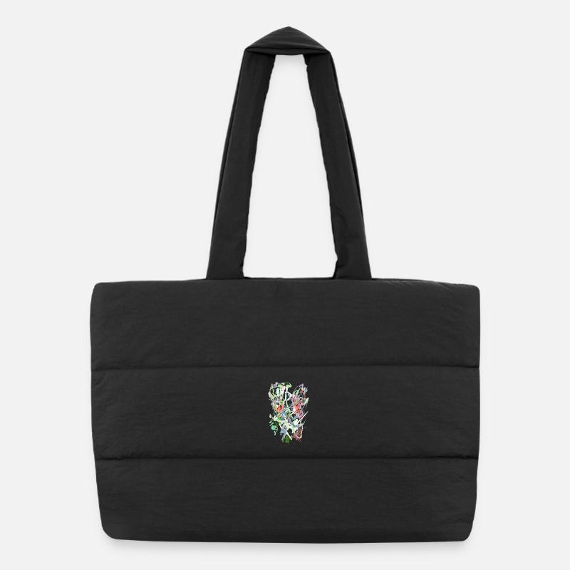 Conception de fond - Pastel Sac shopping matelassé