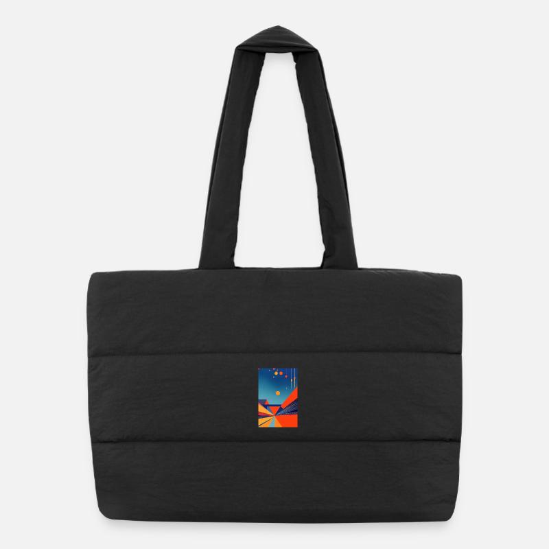Sac shopping matelassé
