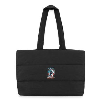 Hare Today, Gone Tomorrow: The Football Furry Fury - Puffer Shopping Bag - black - Front