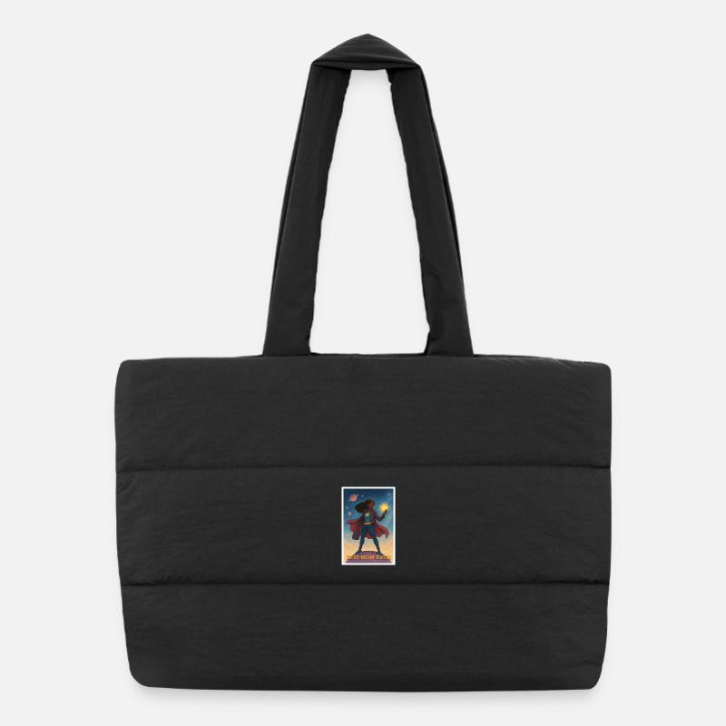 Affiche de la meilleure maman de super-héros de tous les temps Sac shopping matelassé