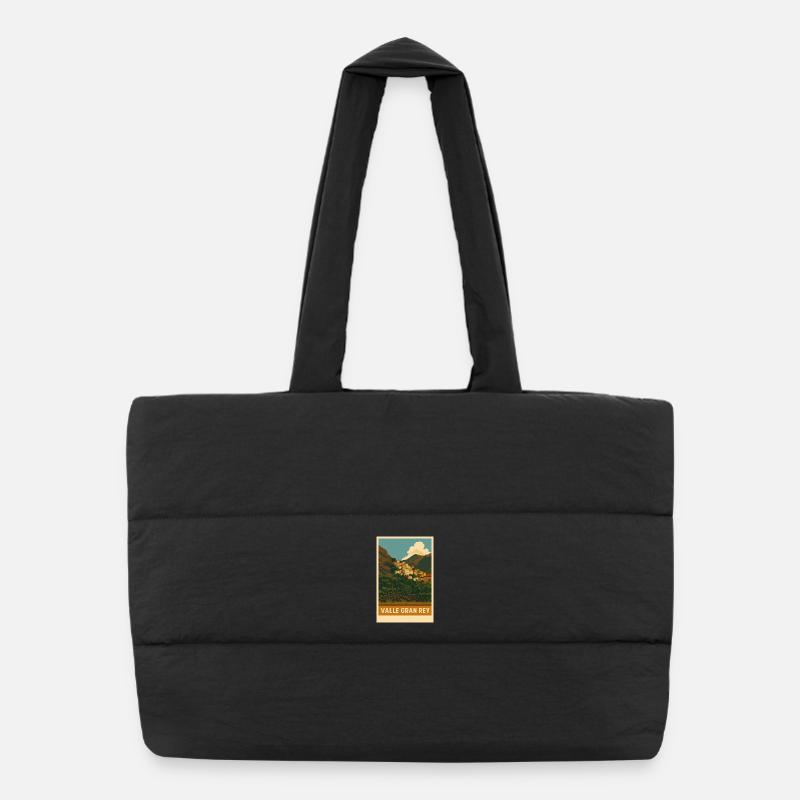 La Calera Valle Gran Rey Puffer Shopping Bag