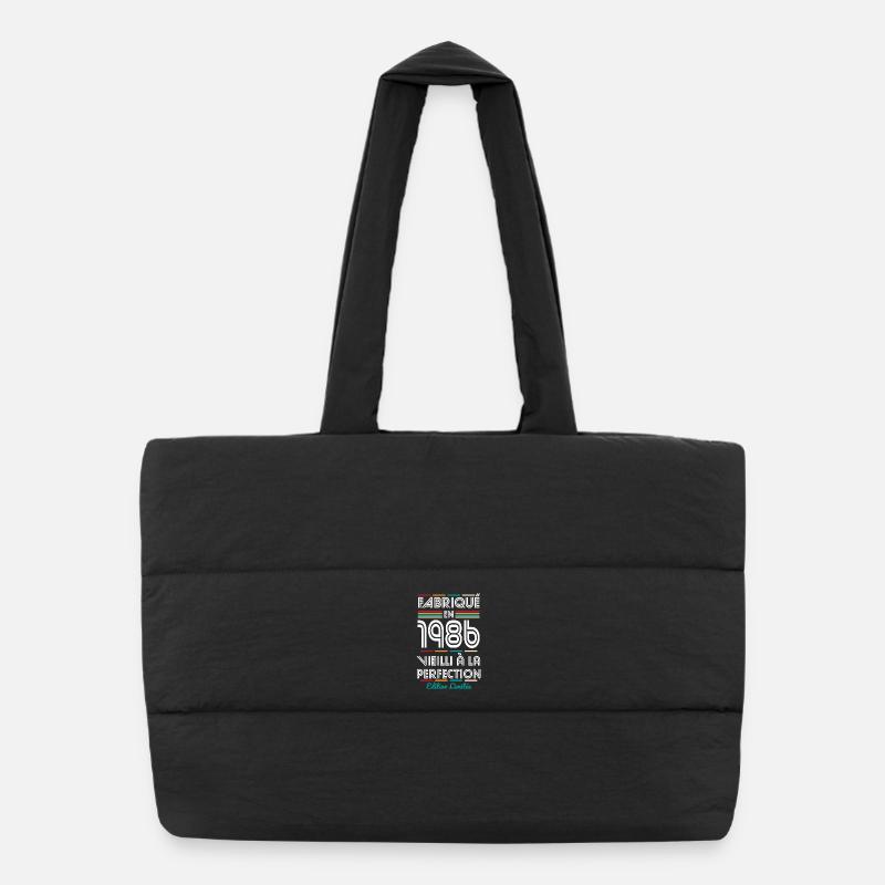 1986 – Fabriqué – Vieilli à la perfection Sac shopping matelassé