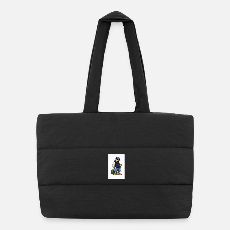 Sac shopping matelassé
