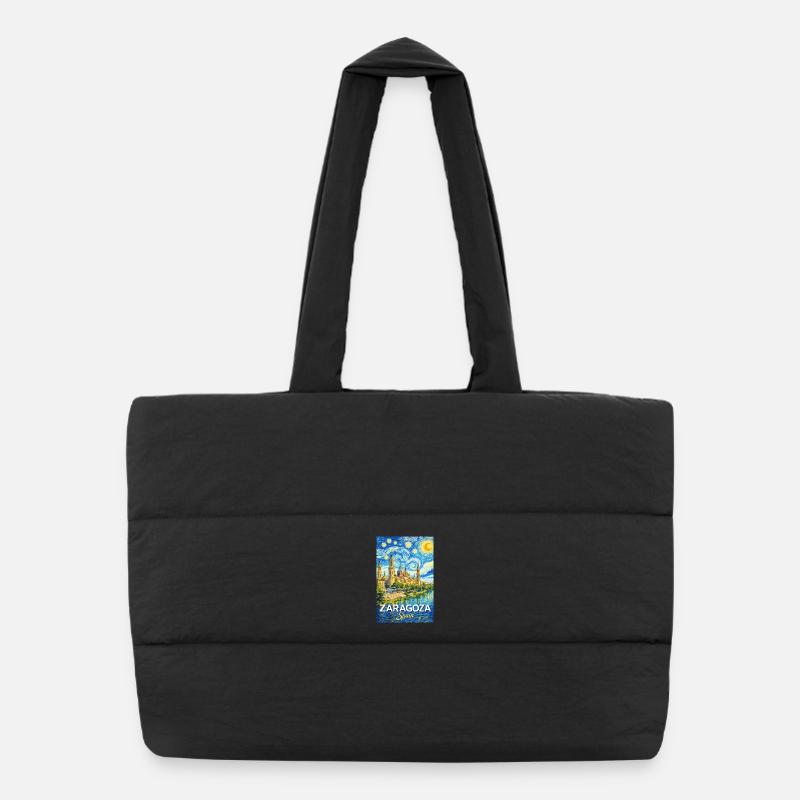 Saragosse, Espagne Sac shopping matelassé