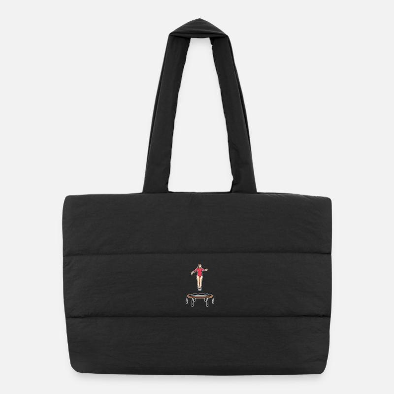 Trampoline Fille Sac shopping matelassé