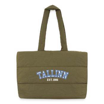 Tallinn Fondée en 1986 - Sac shopping matelassé - safari green - Devant