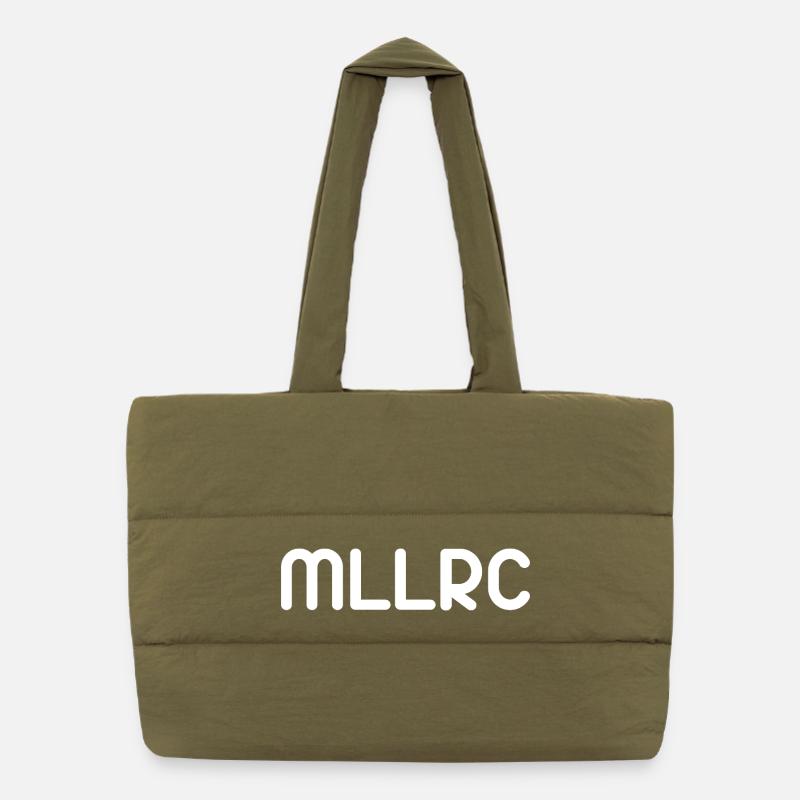 "MLLRC" DAS Original Mallorca / weiß Puffer-Einkaufstasche