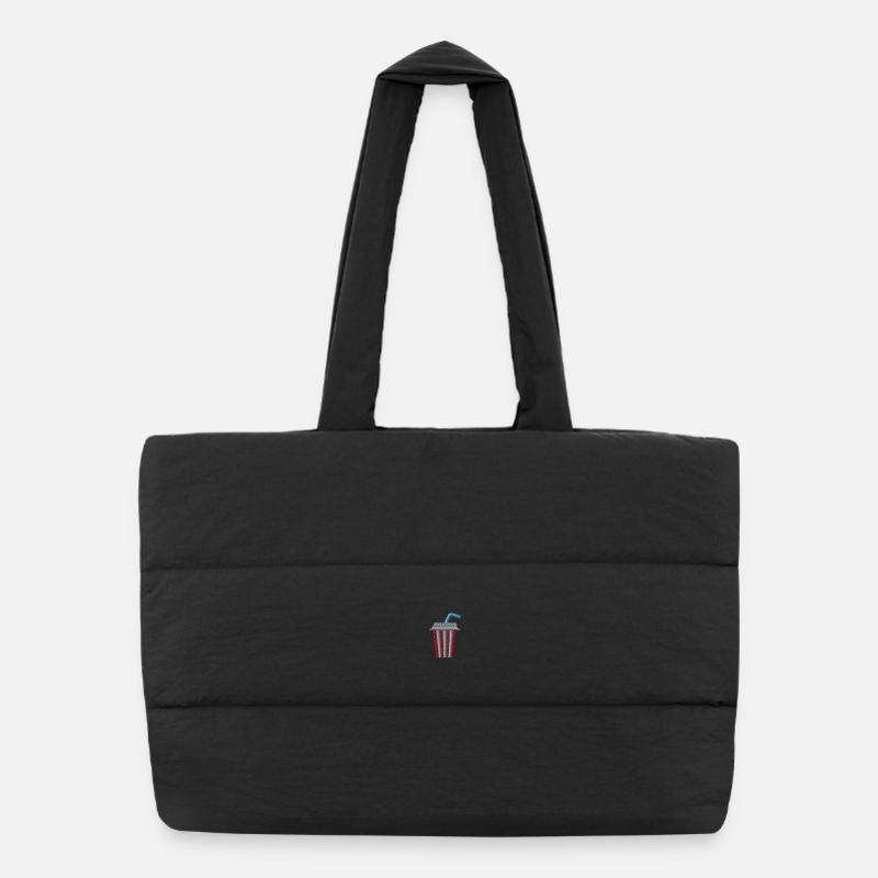 Sac shopping matelassé