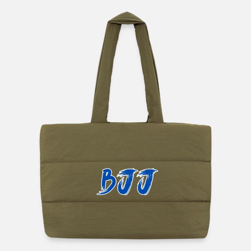 Ceinture bleue BJJ – Conception de rang de Jiu Jitsu Sac shopping matelassé