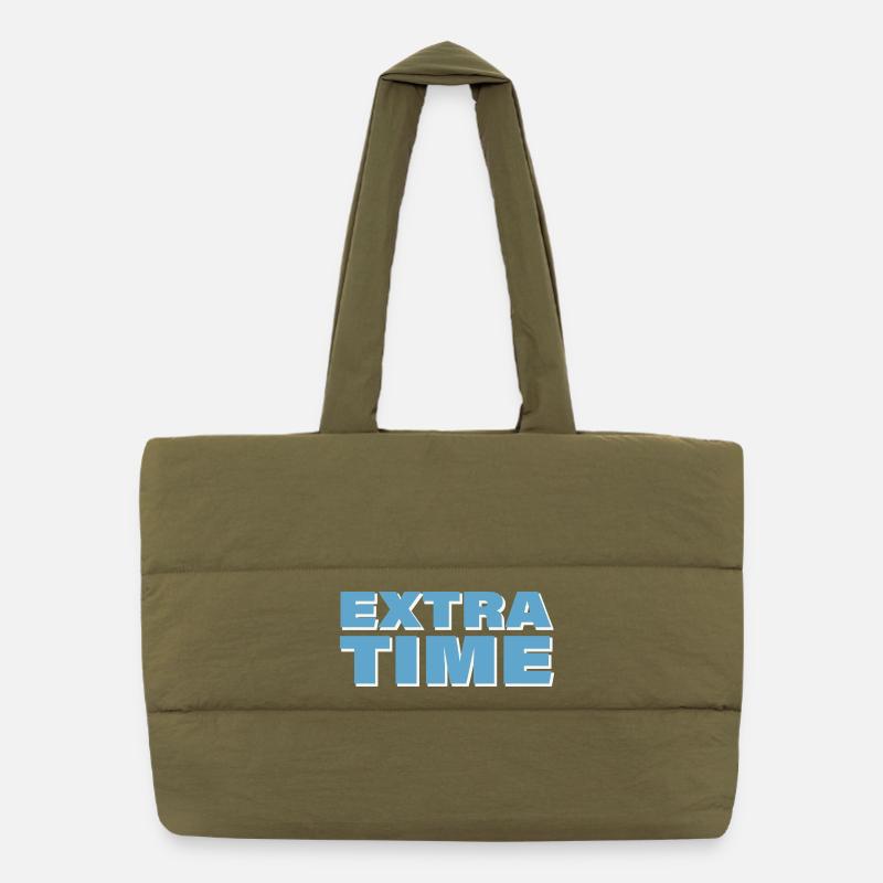 EXTRA TIME Puffer-Einkaufstasche