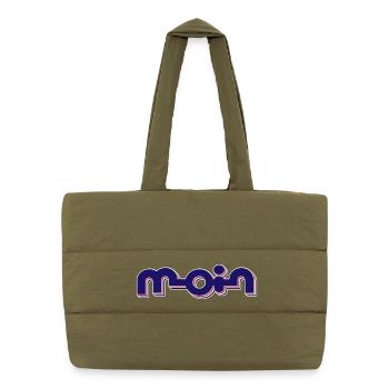 Moin - Puffer-Einkaufstasche - safari Green - Vorne