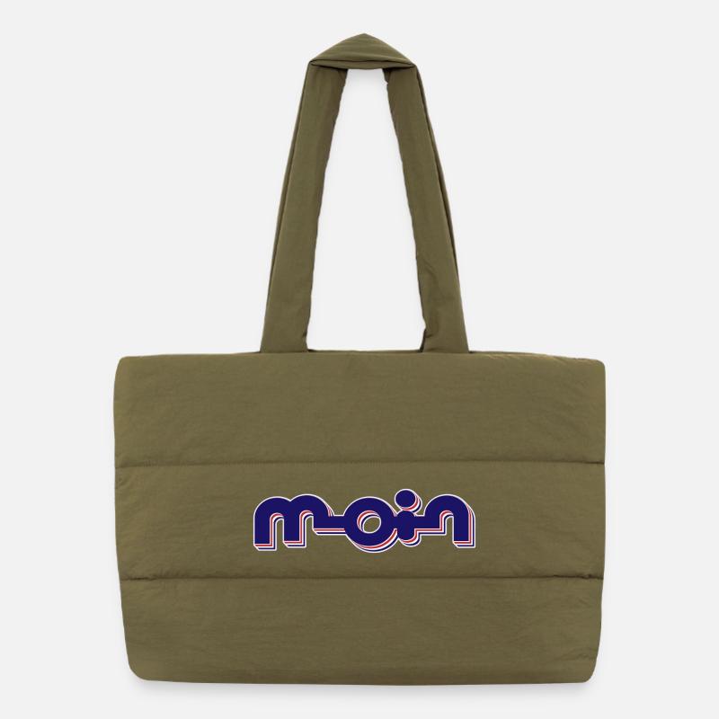 Hello Puffer Shopping Bag