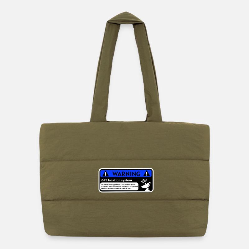 Alerte GPS Sticker Sac shopping matelassé