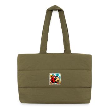 ladybird - Puffer Shopping Bag - safari green - Front