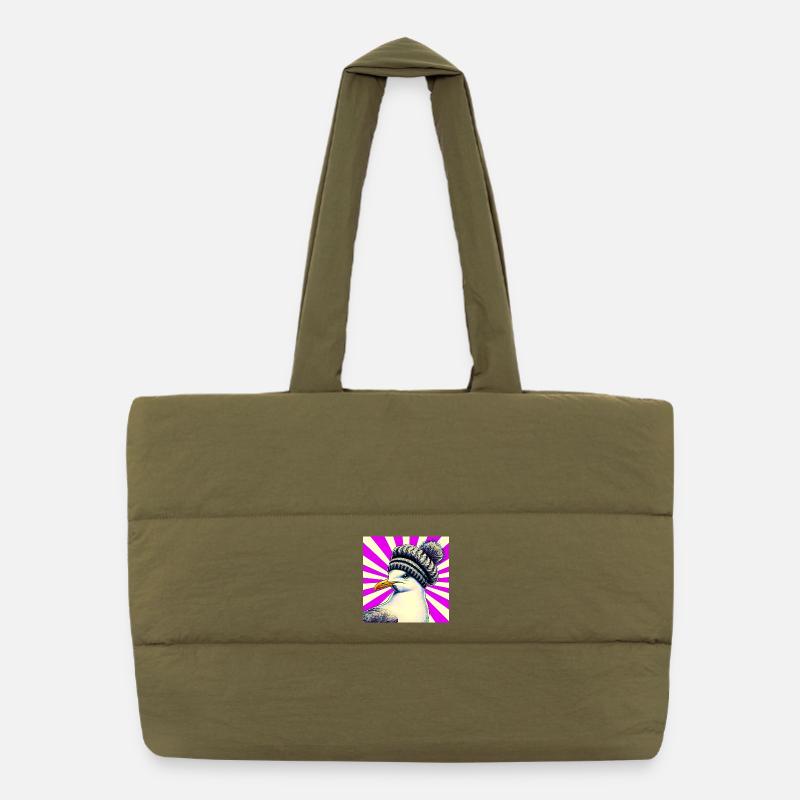 gull Puffer Shopping Bag