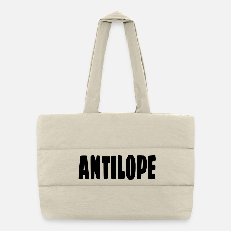 Antilope. Für Rollstuhlfahrer mit Humor # Puffer-Einkaufstasche