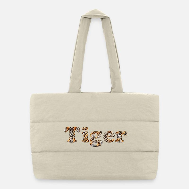 Der Tiger in Dir... Puffer-Einkaufstasche