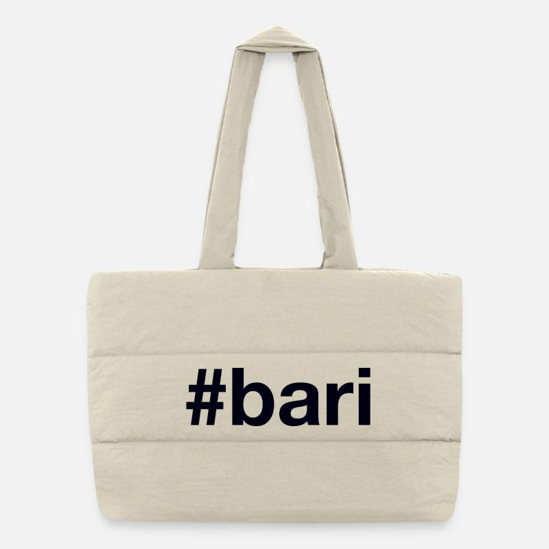 BARI Hashtag Sac shopping matelassé